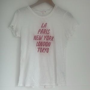 Sundry white T-shirt size 0